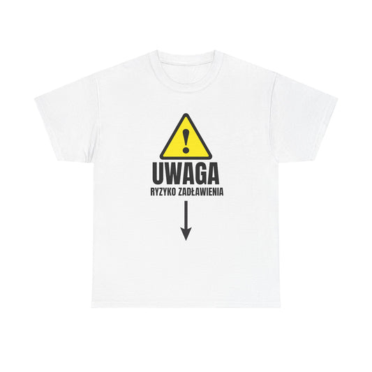 Koszulka "Uwaga: Ryzyko Zadławienia"