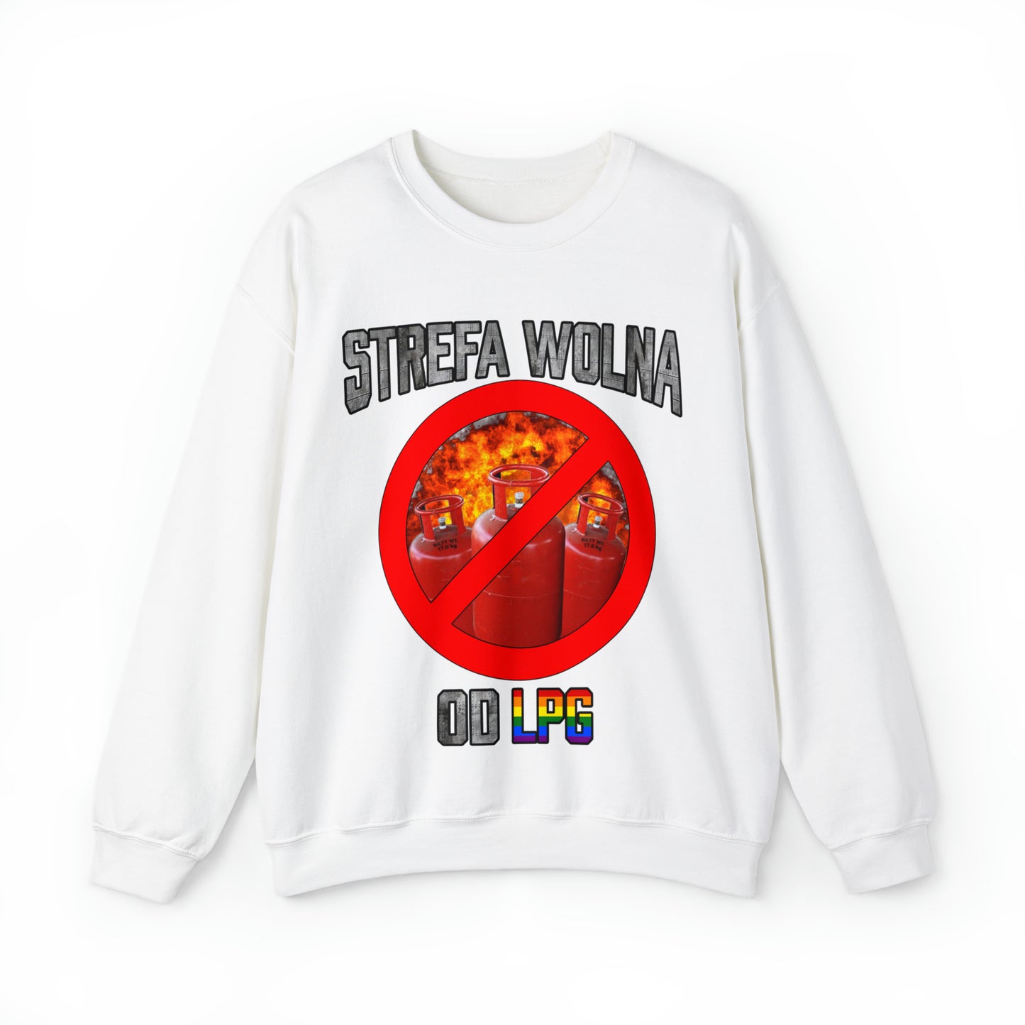 Bluza Crewneck "Strefa Wolna Od LPG"