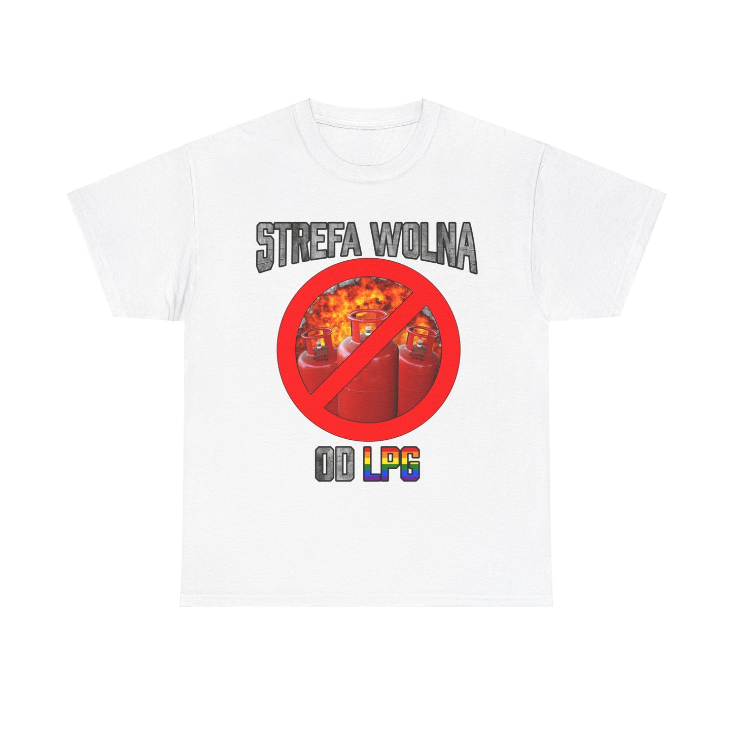 Koszulka "Strefa Wolna od LPG"